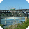 Edmonton Streetcars on the High Level Bridge Railway